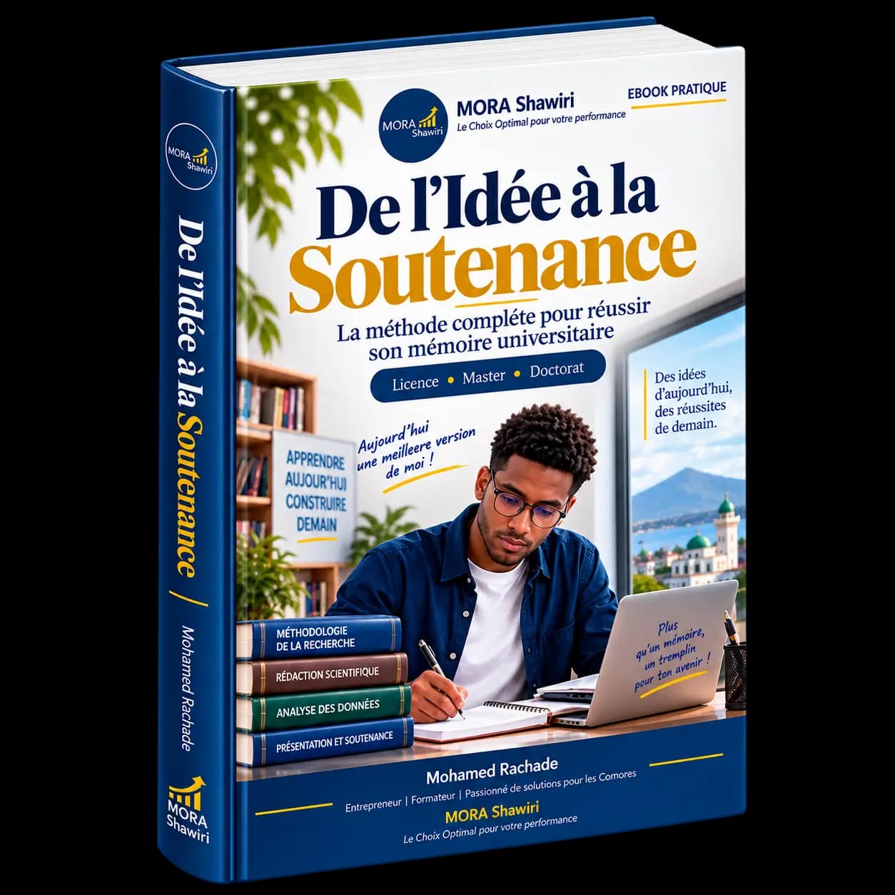 Le guide « De l’Idée à la Soutenance » en volume, vu de trois quarts